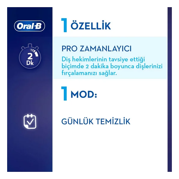 Oral-B D100 Şarjlı Çocuk Diş Fırçası - Görsel 6