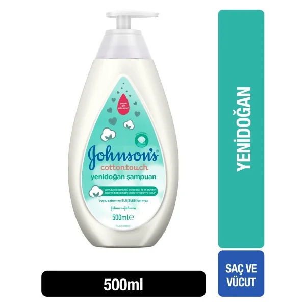 Johnson's Baby Cottontouch Saç Ve Vücut Şampuanı 500 Ml - Görsel 3
