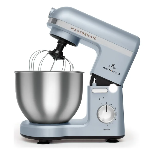 Karaca Mastermaid Chef 1500 W 5 Lt Açık Mavi Stand Mikser - Görsel 7
