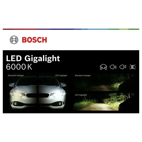 Bosch Gigalight Hb4 12v LED Xenon 6000k Beyaz Işık Canbus 1987301555 - Görsel 2