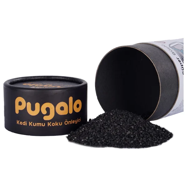 Pugalo 420 Gr Aktif Karbonlu Kedi Kumu Koku Giderici - Görsel 2