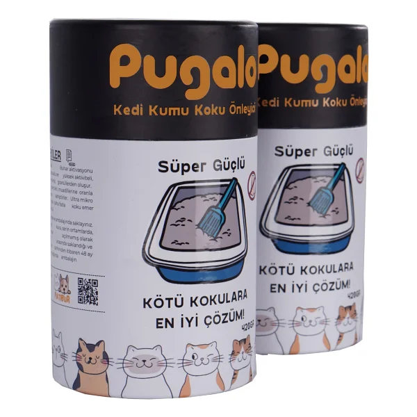 Pugalo 420 Gr Aktif Karbonlu Kedi Kumu Koku Giderici - Görsel 5