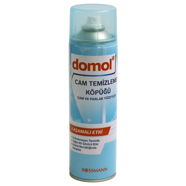 Domol Top Cleaner 500 Ml Parlak Yüzey Ve Cam Temizleme Köpüğü - Görsel 2