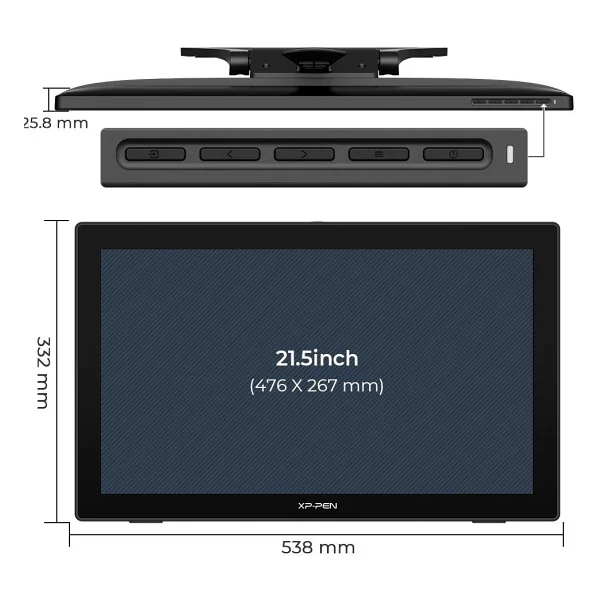 Xp-Pen Artist 22 Gen 2 Grafik Tablet - Görsel 4