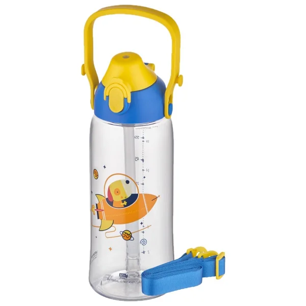 Uzspace 2203 730 ml Tritan Pipetli Çocuk Matarası - Görsel 2