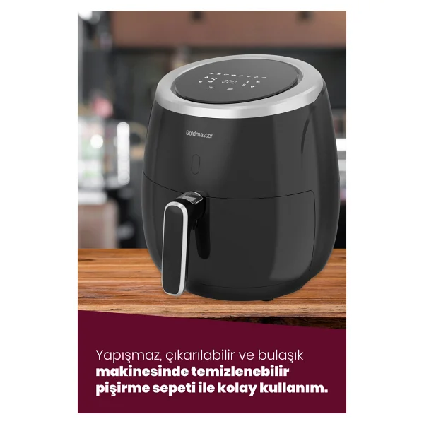 Goldmaster Ultracook Gm7495 6.4 Lt Yağsız Fritöz - Görsel 5