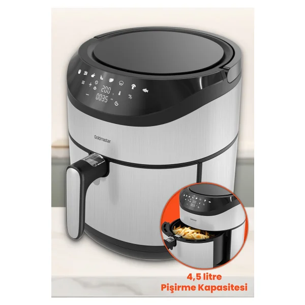 Goldmaster Foodfry 6.2 Lt Yağsız Fritöz - Görsel 2