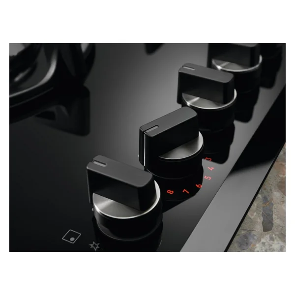 Electrolux Kgg953753k Steppower Flamelight Verticalflame Siyah Ankastre Ocak - Görsel 5