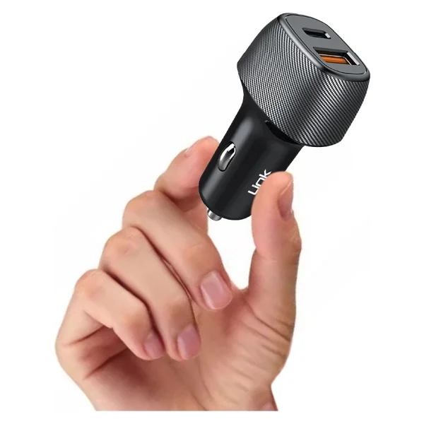 Linktech C498 38 W Type-C To Lightning Kablolu Hızlı Araç Şarj Aleti - Görsel 2