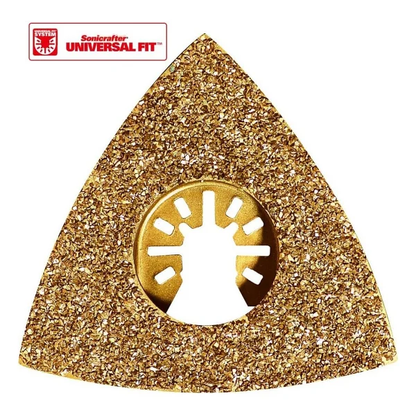 Worx Wa4966 Çok Amaçlı Raspalama Makinası İçin 75x75mm Karbür Kaplama Harç, Boya, Yapıştırıcı Universal Zımpara Başlığı - Görsel 2