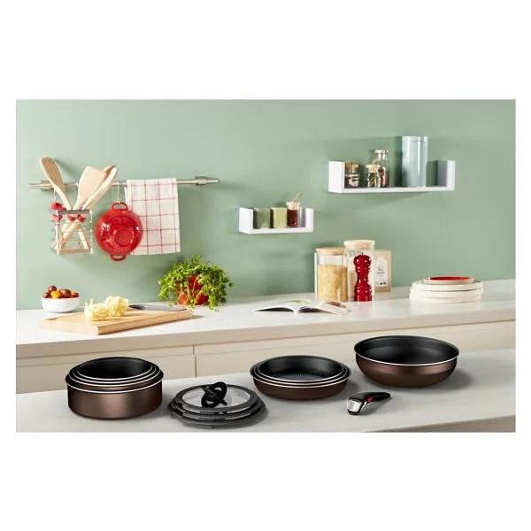 Tefal Ingenio XL Intense Titanyum 2x 19 Parça Maxi Tava Tencere Seti - Görsel 7