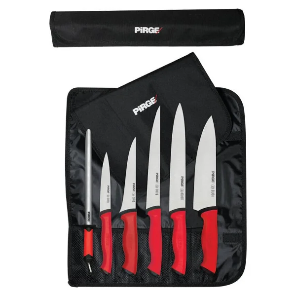 Pirge Duo 35197 Çantalı 6 Parça Bıçak Seti
