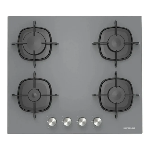 Silverline Cs5623s01 Gri Cam Ankastre Ocak - Görsel 2