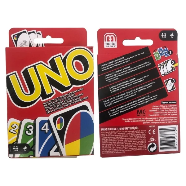 Mattel Unokcam Lisanslı Mattel Uno Kartlar Orijinal - Görsel 4