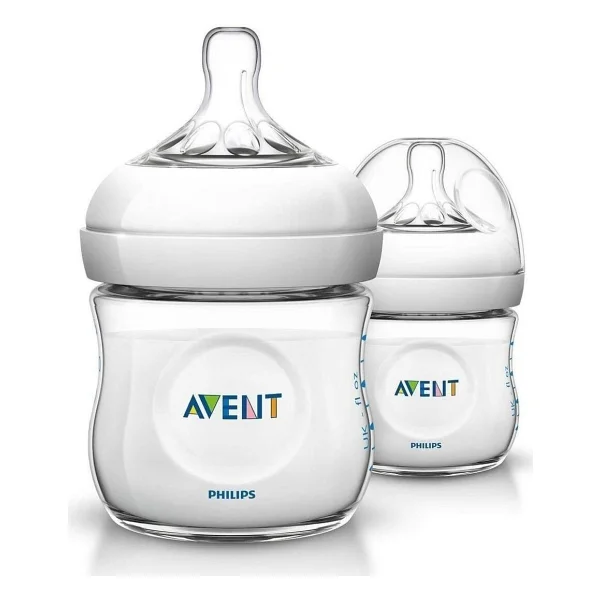Philips Avent Natural Pp Biberon 125 Ml Silikon Malzemeden Üretilmiş 2li Set - Görsel 3
