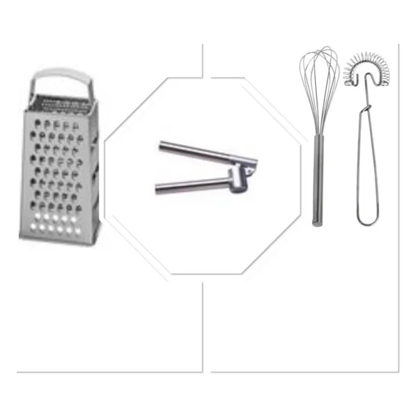 Ikea 2'li Çırpıcı+Çelik Rende+Çelik Sarımsak Ezici - Görsel 5