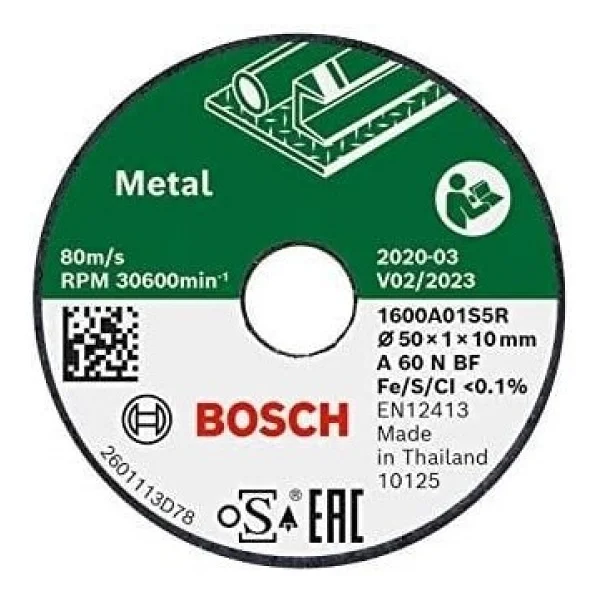 Bosch Easycut&Grınd Metal Kesme Taşı 50x1 Mm 3 Parça - Görsel 5
