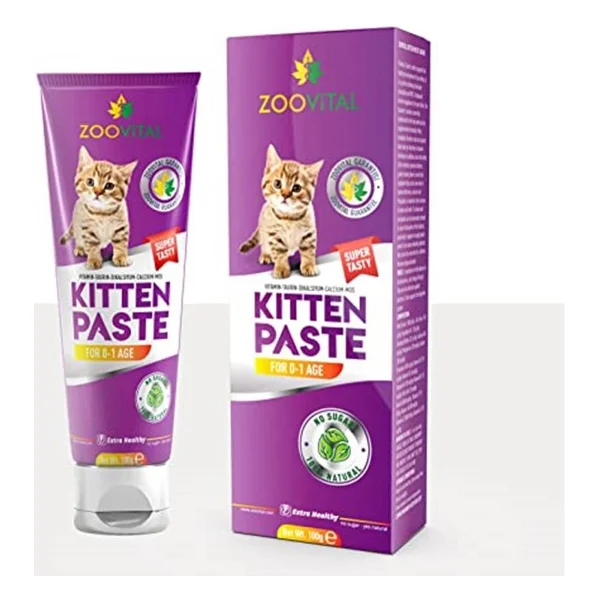 Zoovital Kitten 100 Gr Malt Yavru Kedi Macunu - Görsel 8