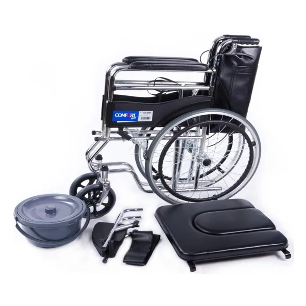 Comfort Plus Dm-680 Tuvalet Özellikli Tekerlekli Sandalye - Görsel 4