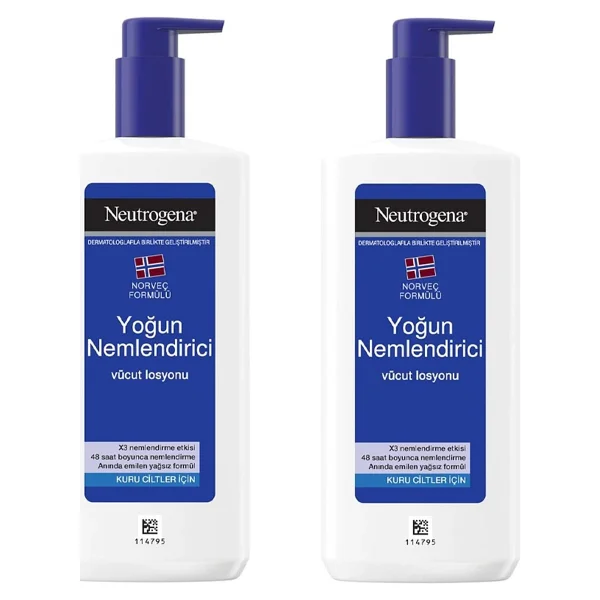 Neutrogena Yoğun Nemlendirici Vücut Losyonu 250 Ml 2 Adet - Görsel 2
