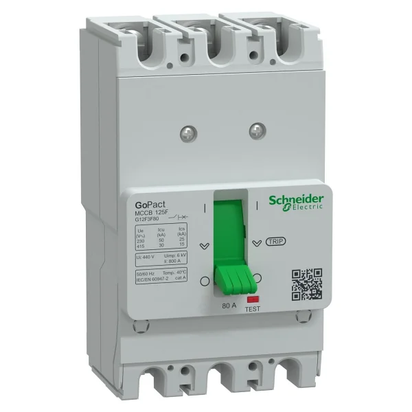 Schneider G12f3f80 3x80 A 30 Ka Termik Manyetik Sabit Şalter - Görsel 2