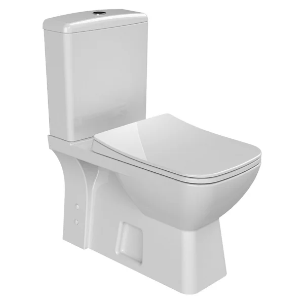 Turkuaz Seramik Duru Btw Duv.Sıfır Klzt Set Damla Iç Tk + Pp Soft Kapak - Beyaz - Görsel 3