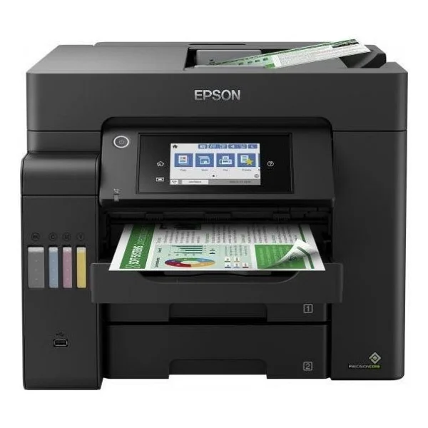 Epson Ecotank L6550 Wi-Fi + Tarayıcı + Fotokopi + Faks Renkli Çok Fonksiyonlu Tanklı Mürekkep Püskürtmeli Yazıcı - Görsel 2