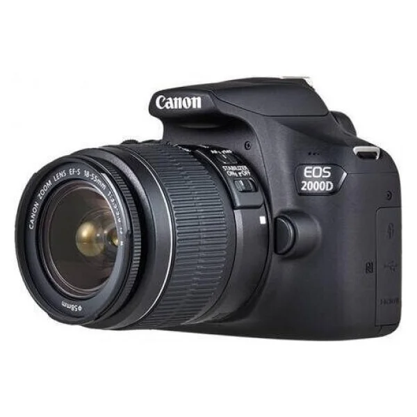 Canon Eos 2000d + 18-55mm Dslr Fotoğraf Makinesi - Görsel 2