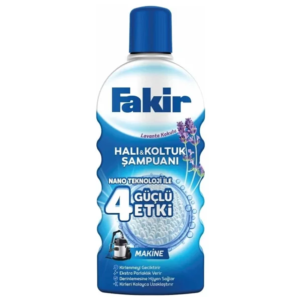Fakir Lavanta Makine Nano Teknolojili Halı Ve Koltuk Şampuanı 1 Lt - Görsel 9