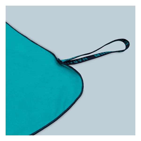 Nabaiji Çift Taraflı Mikrofiber Havlu - M Boy - Mavi / Yeşil 60 X 80 Cm Decathlon - Görsel 4