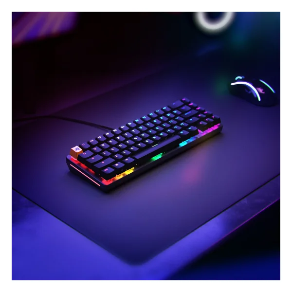 Glorious Gmmk 2 Fox Linear Switch %65 RGB Kablolu Mekanik Oyuncu Klavyesi - Görsel 4