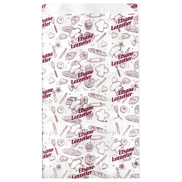Kese Kağıdı Efsane Lezzetler 16x32 Cm 5 Kg - Görsel 2