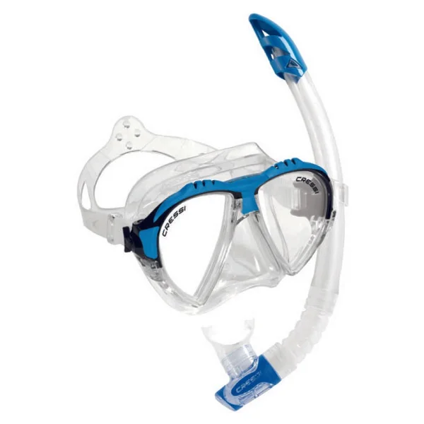 Cressi Matrix Maske Gamma Şnorkel Seti Balıkmarketim - Tek Renk - Clear-Yellow - Standart - Görsel 4