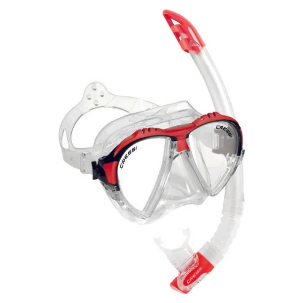 Cressi Matrix Maske Gamma Şnorkel Seti Balıkmarketim - Tek Renk - Clear-Yellow - Standart - Görsel 5