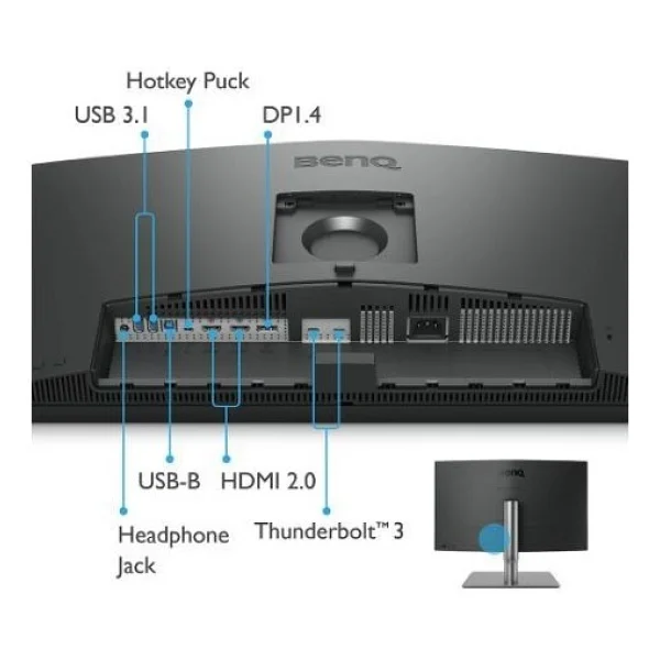 Benq Pd2725u 27" 5 Ms 4K Pivot Ips 60 Hz Monitör - Görsel 5