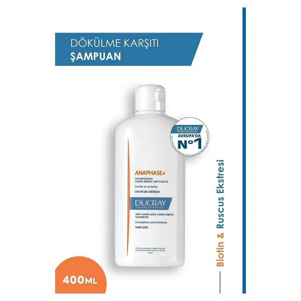 Ducray Anaphase Densifying 400 Ml Saç Dökülmesine Karşı Şampuan - Görsel 8