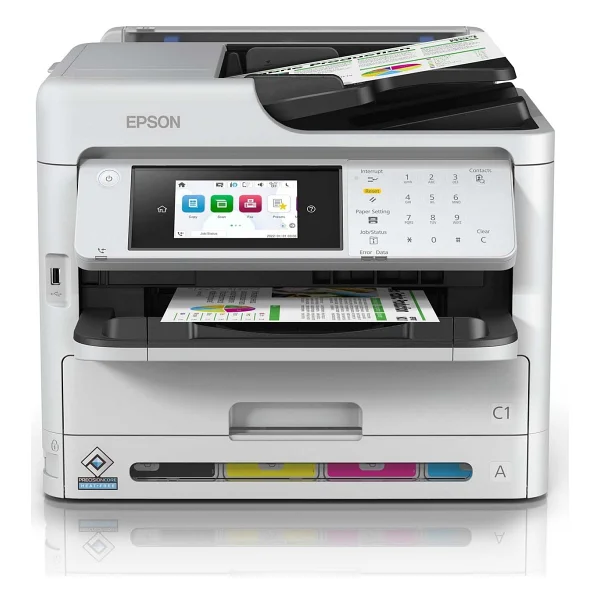 Epson Workforce Pro Wf-C5890dwf Tarayıcı + Fotokopi + Faks Renkli Çok Fonksiyonlu Mürekkep Püskürtmeli Yazıcı - Görsel 4