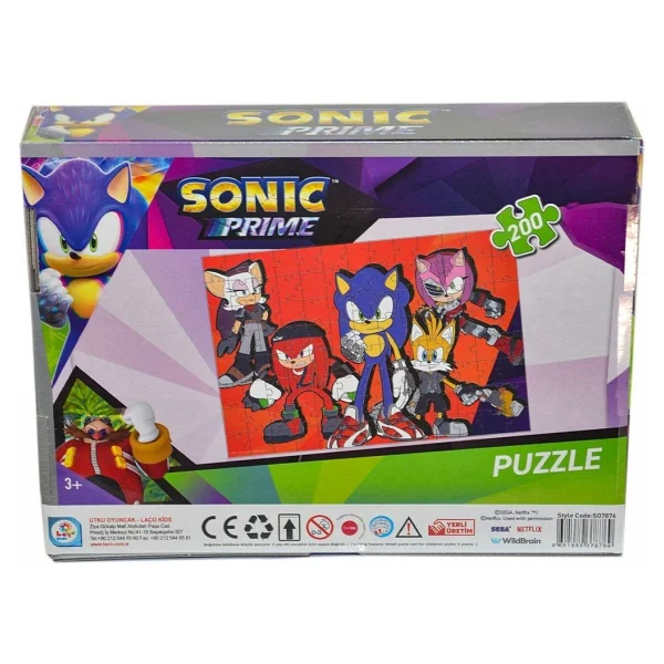Laço So7876 Sonic Prime 200 Parça Çocuk Puzzle - Görsel 4