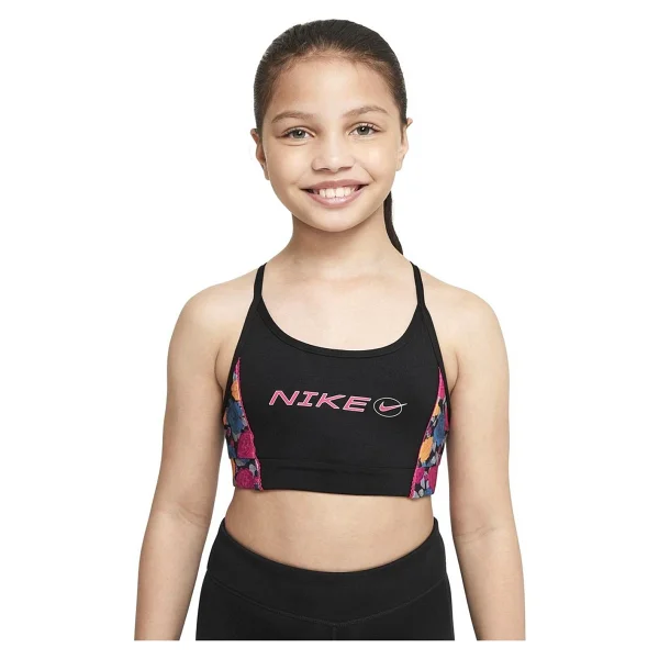 Nike G Nk Indy Bra Iconclash Çocuk Siyah Günlük Stil Sporcu Bra-Dm8432-010 - Görsel 6