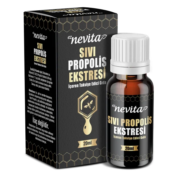 Eznevita Sıvı Propolis Ekstresi 20 Ml Damla Propolis - Eznevita - 1 Adet - Görsel 4