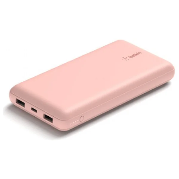 Belkin Boostcharge 20000 mAh Pembe Powerbank - Görsel 2