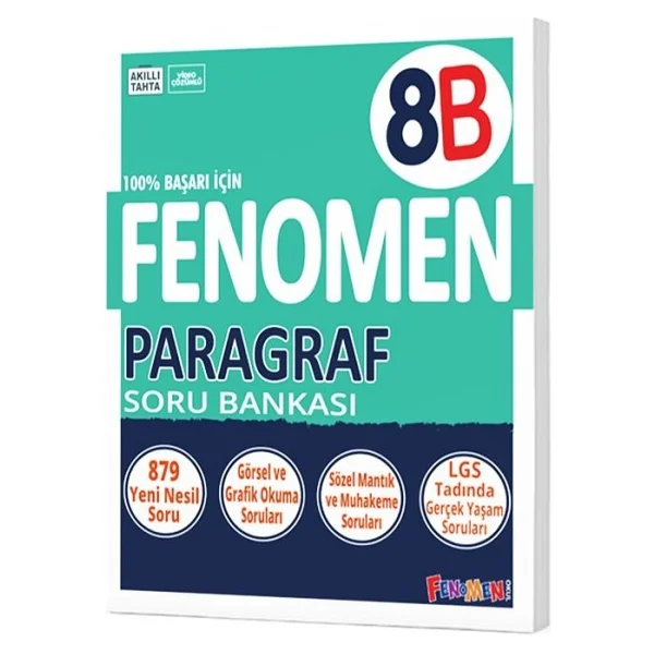 Fenomen Okul Yayınları 8. Sınıf Lgs Paragraf B Soru Bankası - Görsel 6