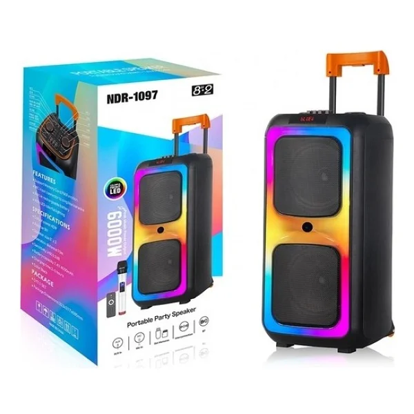 Torima Ndr-1097 Mikrofonlu RGB Bluetooth Hoparlör - Görsel 4