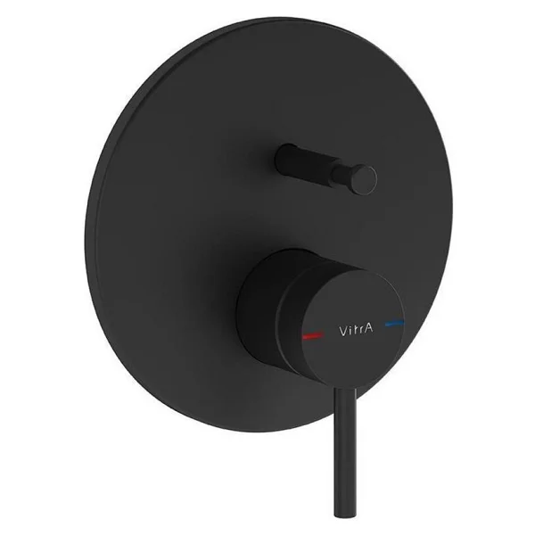 Vitra Origin Mat Siyah Ankastre Tepe Banyo Dus Seti - Görsel 4