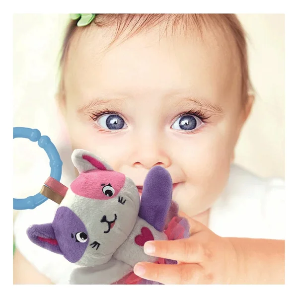 Clementoni Baby Sevimli Kedi Çıngırak 17653 - Görsel 3