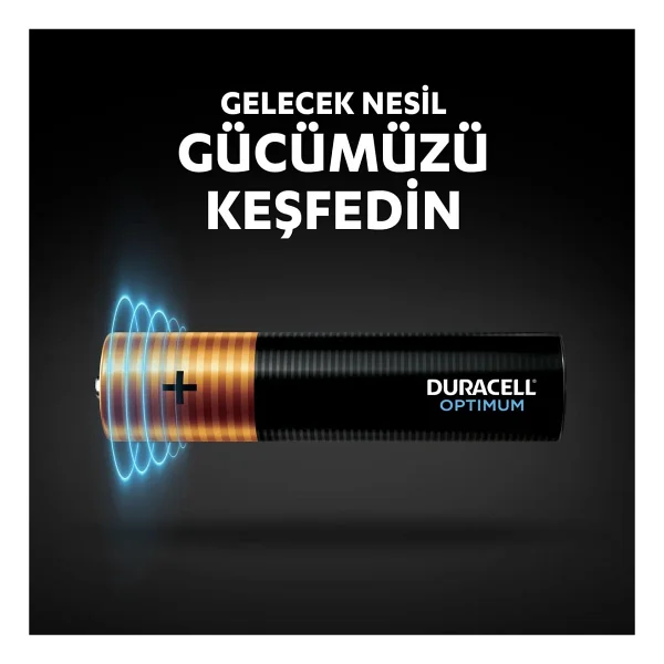 Duracell Optimum 12'li Alkalin Aaa İnce Kalem Pil - Görsel 3