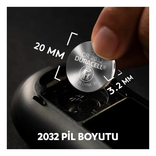 Duracell Cr2032 3v 5'li Lityum Düğme Pil - Görsel 2