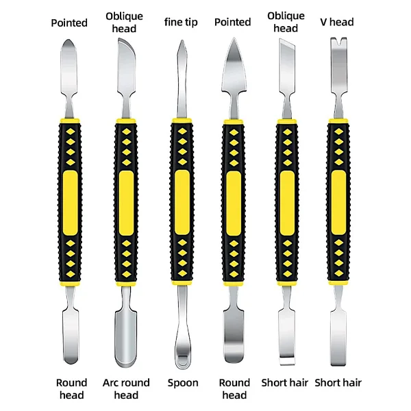 Mso Teknoloji Vıp Kalite 6 Parça Elektronik Spatula Tamir Set - Görsel 5