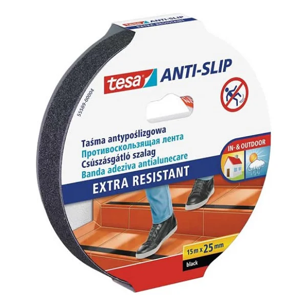 Tesa Bant 15X25 Merdiven Kaydırmaz Siyah - Görsel 3