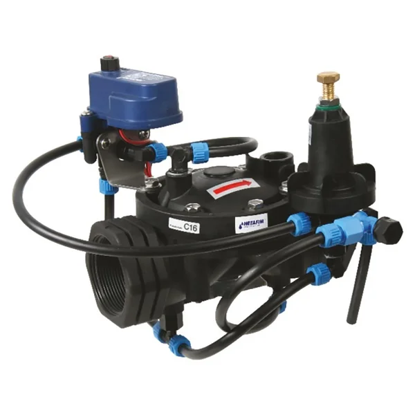 Netafim S75 Düz Basınç Regüleli Selenoıd Vana (3" - 2" - 3") Ac Model (50 M3/S ) - Görsel 3